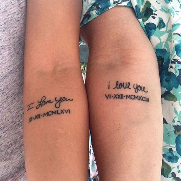 45 Beautiful Matching Tattoos To Celebrate Your Mom On Mother S Day