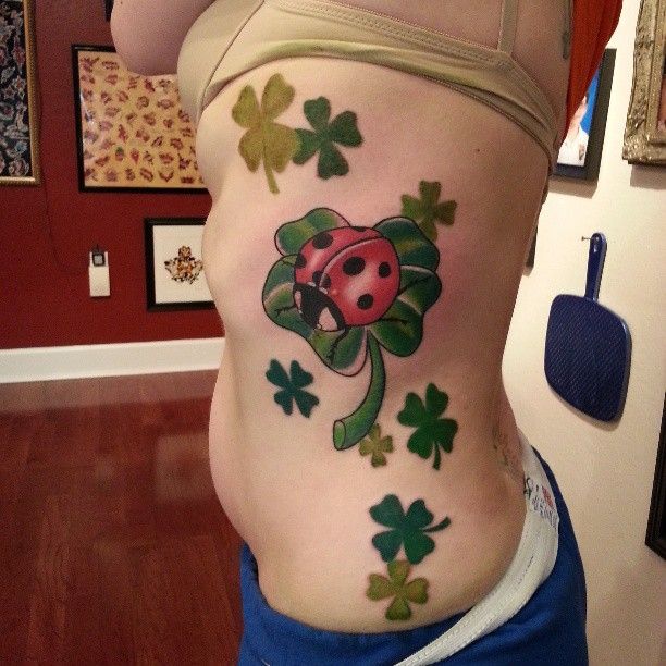 45 Cute Four Leaf Clover Tattoo Ideas And Designs Lucky Plant Youtube