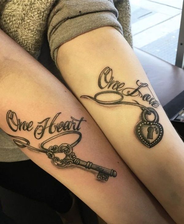 45 Cute Ideas Of Lock And Key Tattoo Designs For Couples Key Tattoo Designs Couples Tattoo