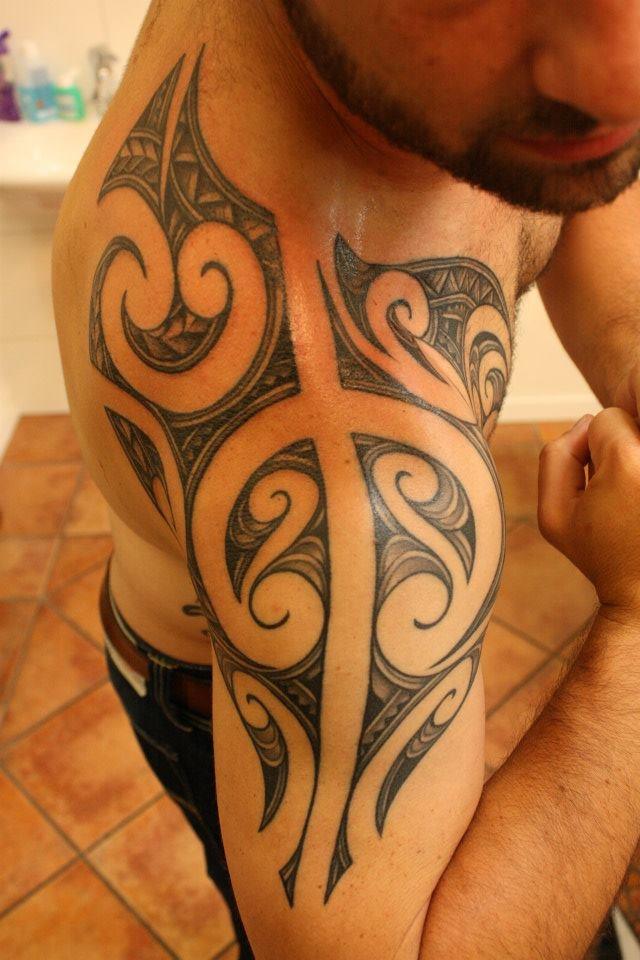 46 Excellent Shoulder Tattoo Design Ideas For Men You Can Do Matchedz