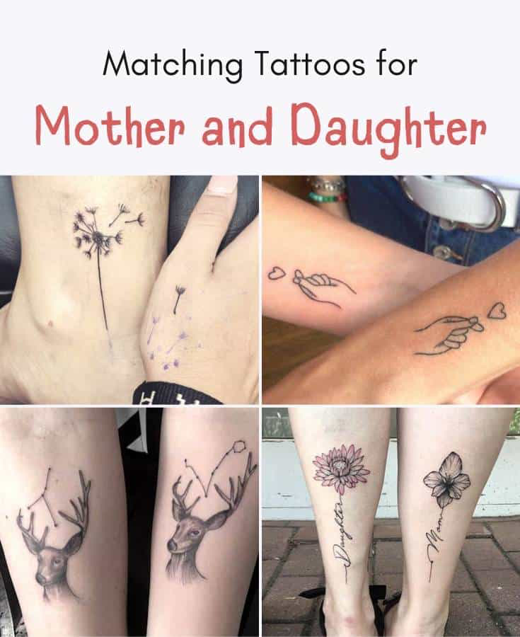 48 Meaningful Mother Daughter Tattoos To Honor Her Unconditional Love