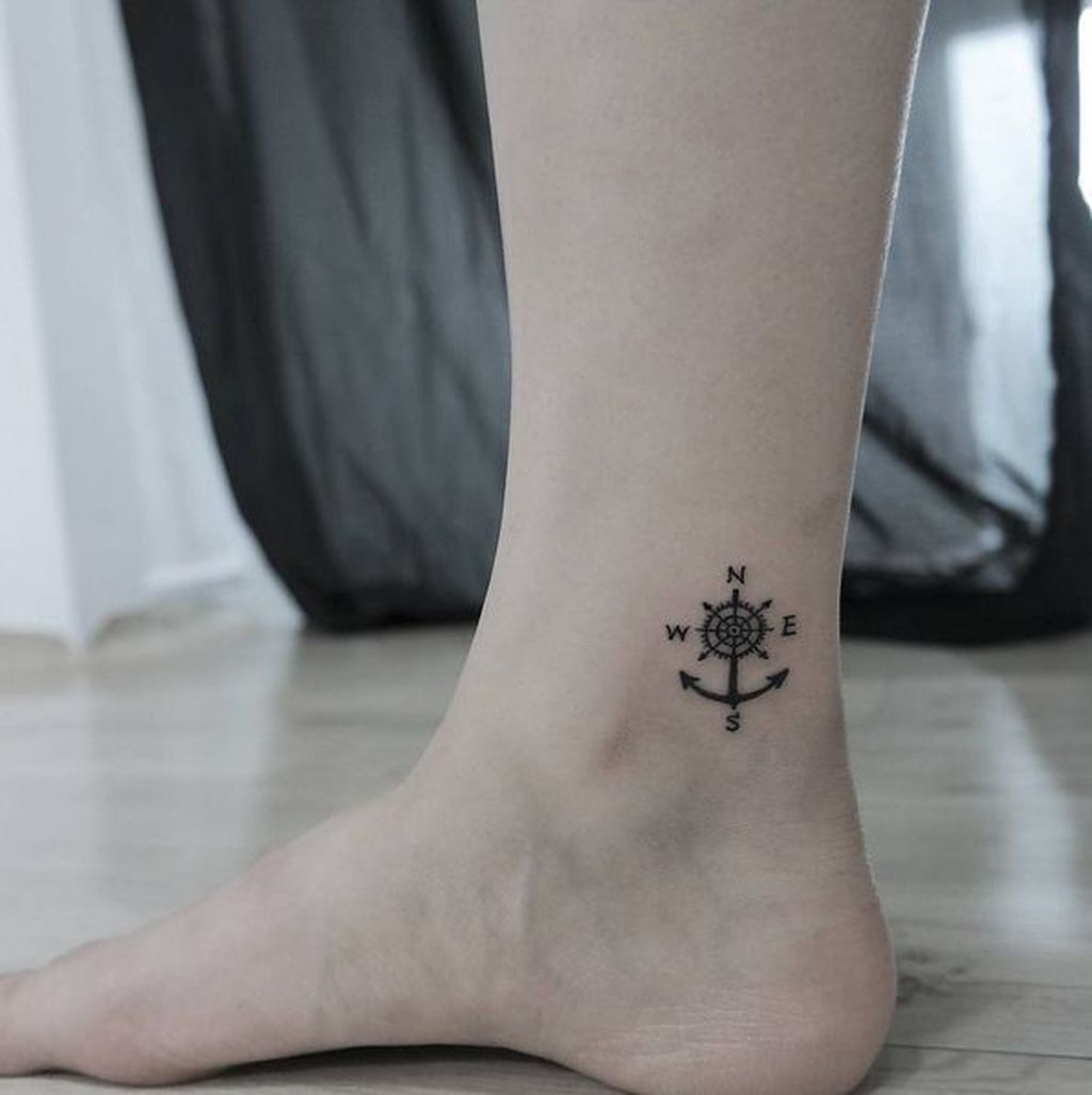 49 Amazing Back Of Ankle Tattoos For Females Image Hd