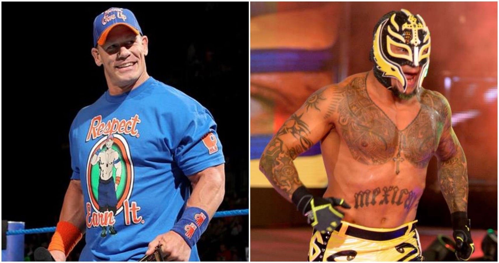 5 Wrestlers Who Are Covered In Tattoos 5 Who Have None