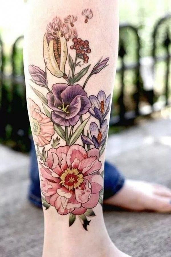 50 Attractive Calf Tattoos Ideas For Men And Women Attractivetattoos