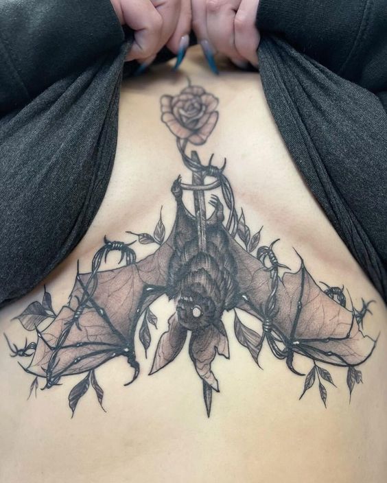 50 Awesome Breast Tattoo Designs With Pictures Styles At Life