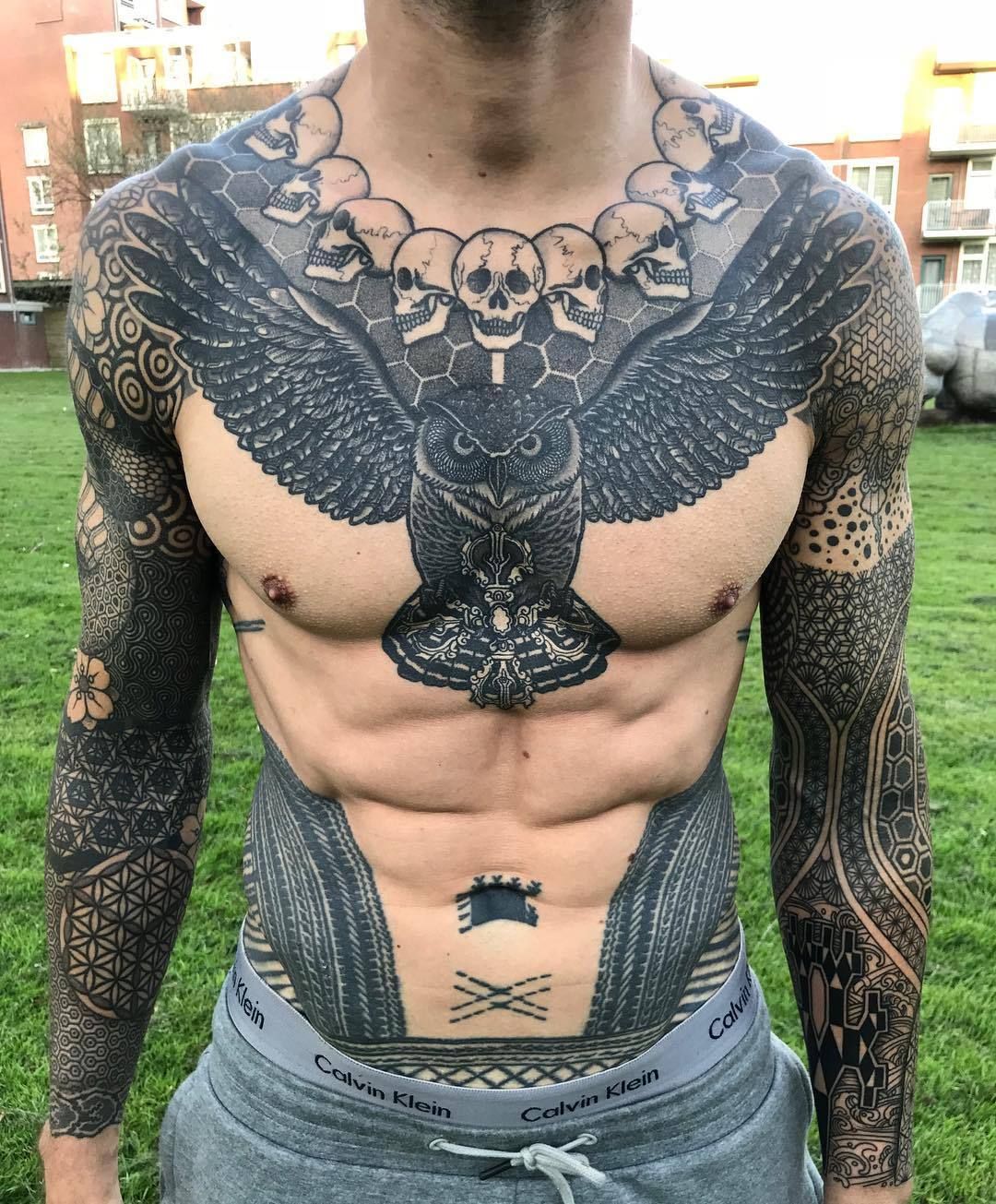 50 Best And Awesome Chest Tattoos For Men