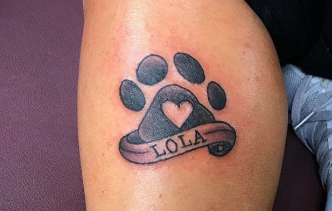 50 Best Dog Memorial Tattoo Ideas Page 2 The Paws Dog Memorial