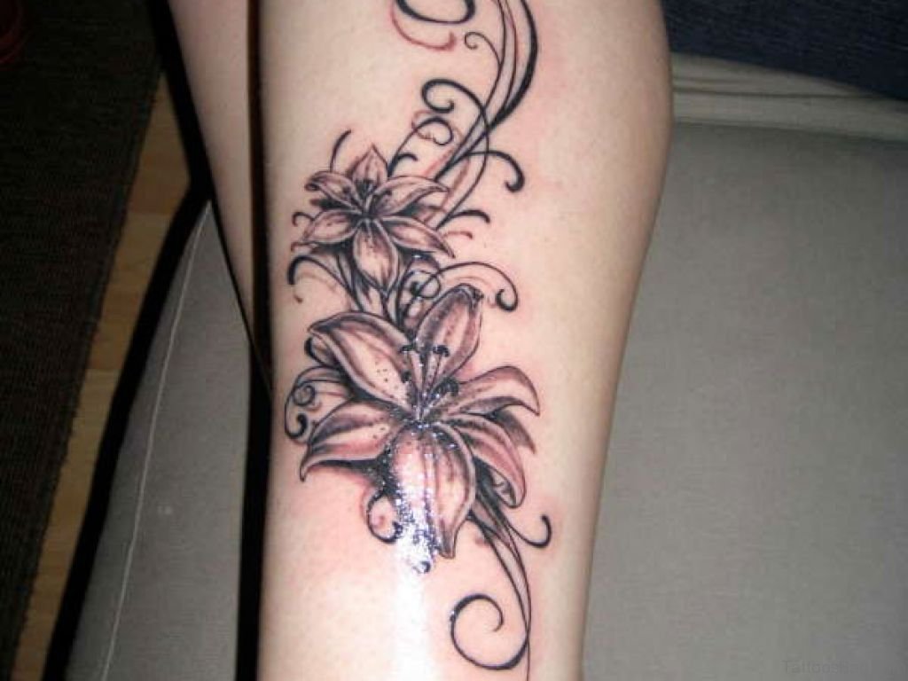 50 Best Flower Tattoos On Leg Tattoo Designs Tattoosbag Com