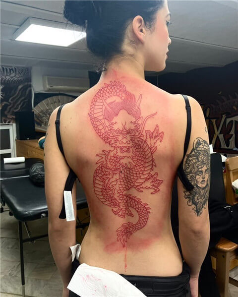 50 Chinese Dragon Tattoo Designs For Men Flaming Ink Ideas