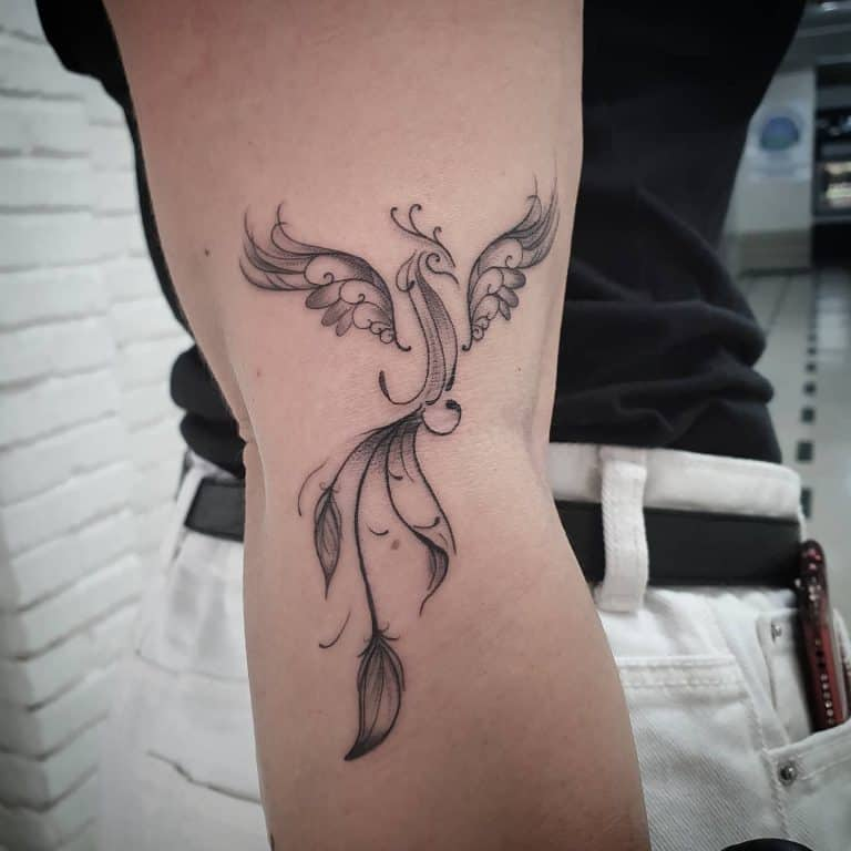 50 Cool Small Phoenix Tattoo Ideas Small Phoenix Tattoos Phoenix