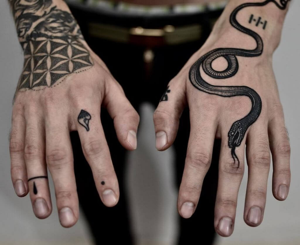 50 Cool Snake Tattoo Ideas Who Love Elongated Lines