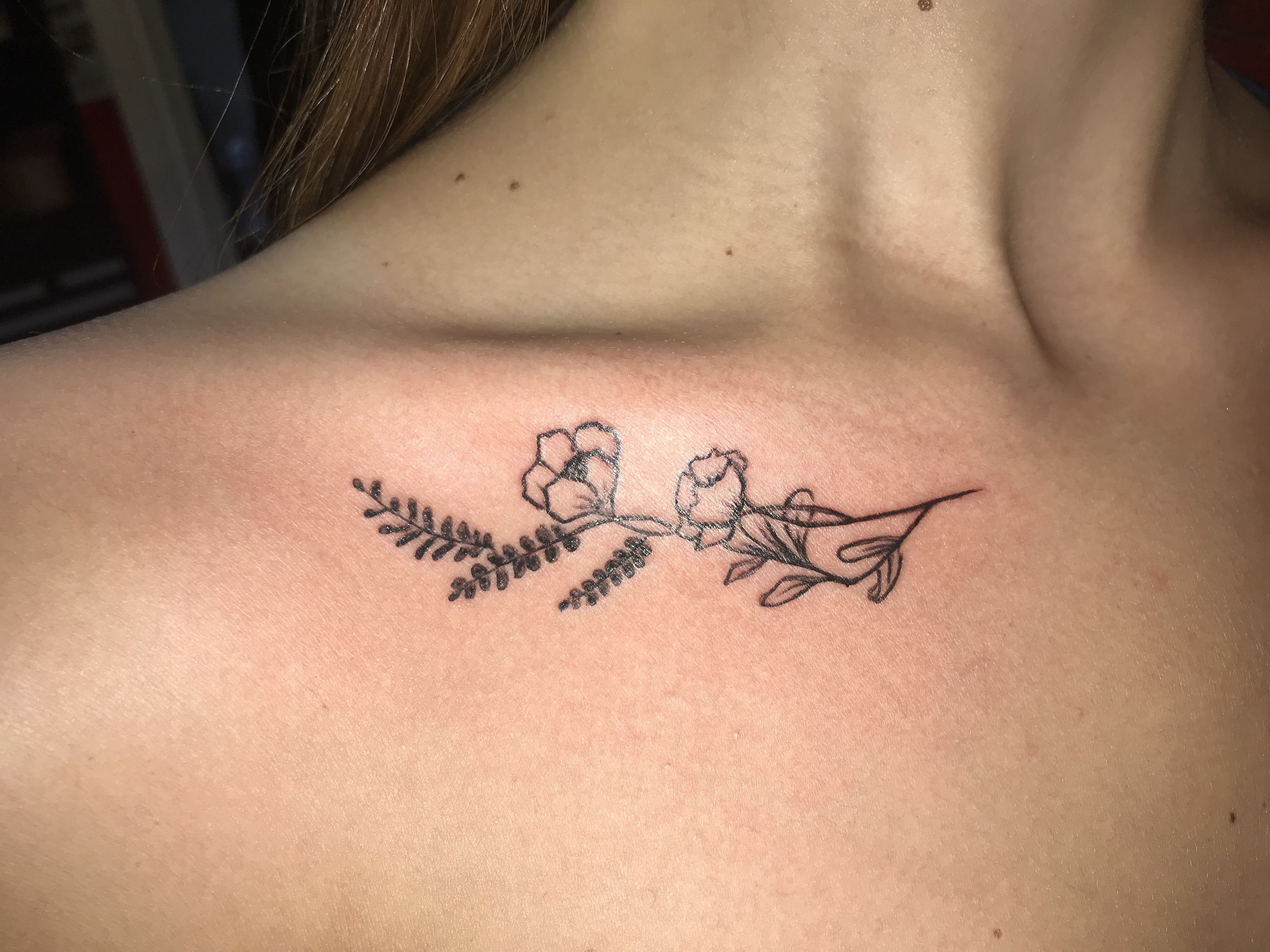 50 Cute Collar Bone Tattoos For Women 2020 Tattoo Ideas 2020 Part 5