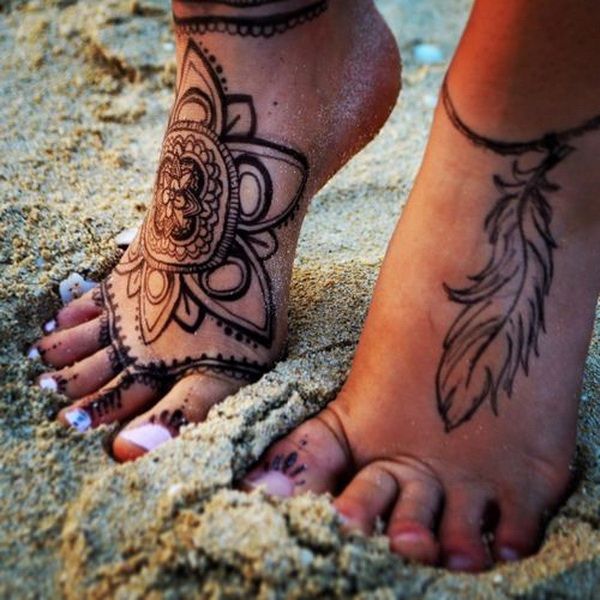 50 Elegant Foot Tattoo Designs For Women For Creative Juice