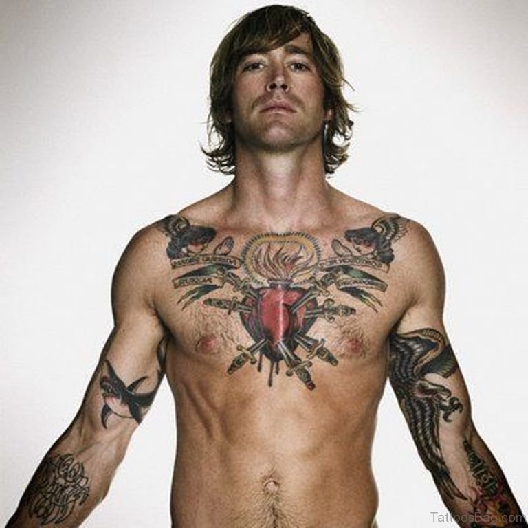 50 Fantastic Chest Tattoos For Men