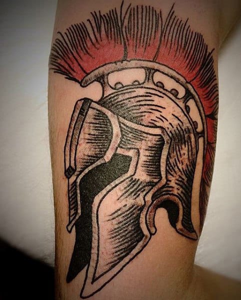 50 Gladiator Tattoo Ideas For Men Amphitheaters And Armor