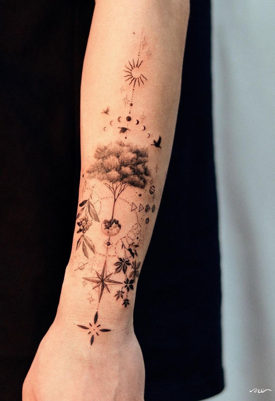 50 Gorgeous And Meaningful Tree Tattoos Inspired By Nature S Path Artofit