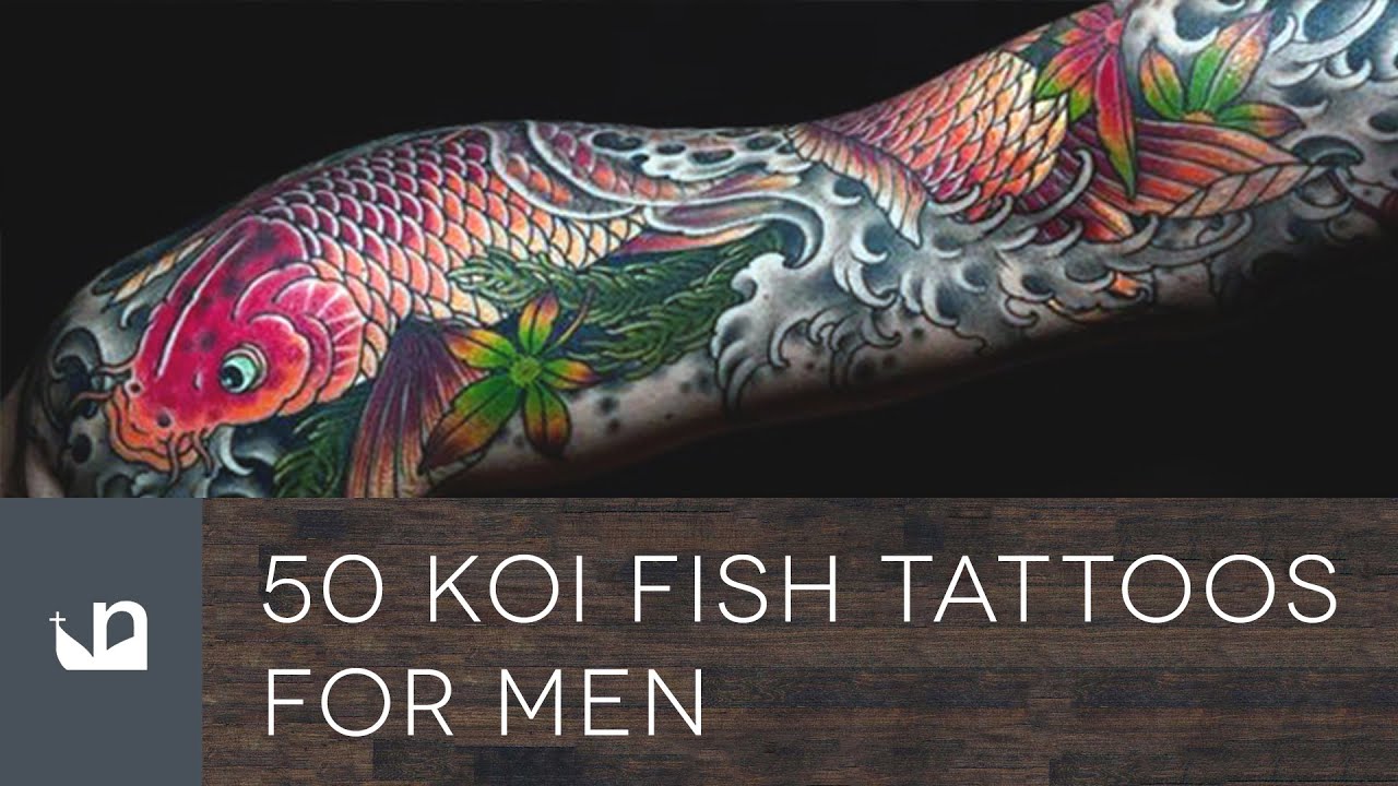 50 Koi Fish Tattoos For Men Youtube