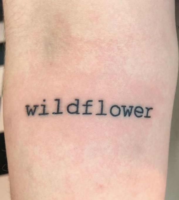 50 Meaningful One Word Tattoos To Ink On Your Body Small Words Tattoo