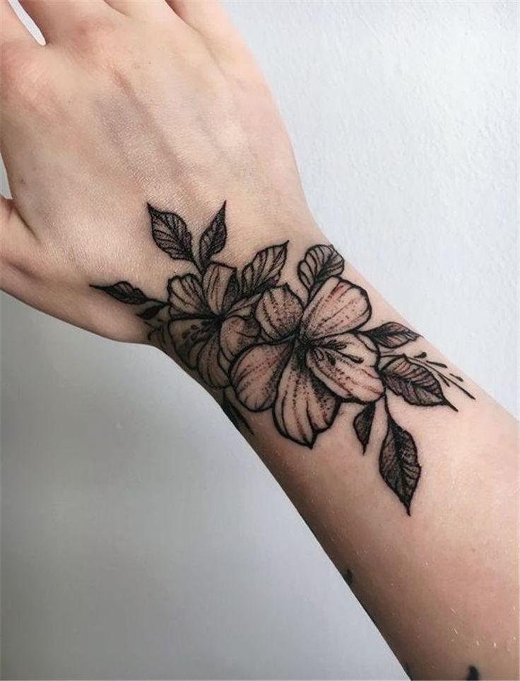 50 Meaningful Wrist Bracelet Floral Tattoo Designs For You Page 6 Of