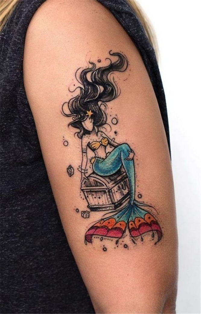 50 Mermaid Tattoos Ideas For Women Style Female