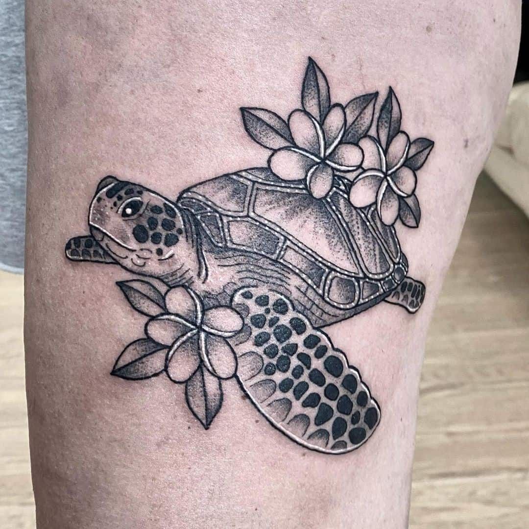 50 Mini Sea Turtle Tattoo Design Ideas For Men And Women