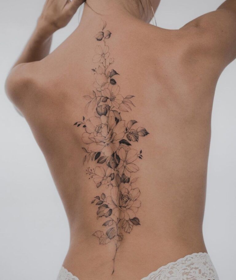 50 Of The Best Spine Tattoo Ideas Tatuagens Aleat Rias Boas Ideias