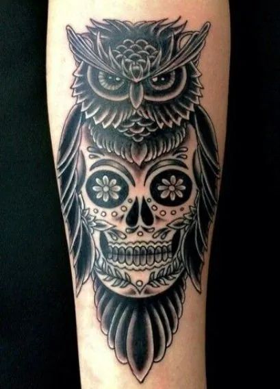 50 Owl And Skull Tattoo Ideas For Your First Ink