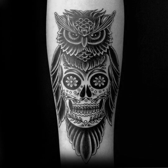 50 Owl Skull Tattoo Designs For Men 2024 Inspiration Guide