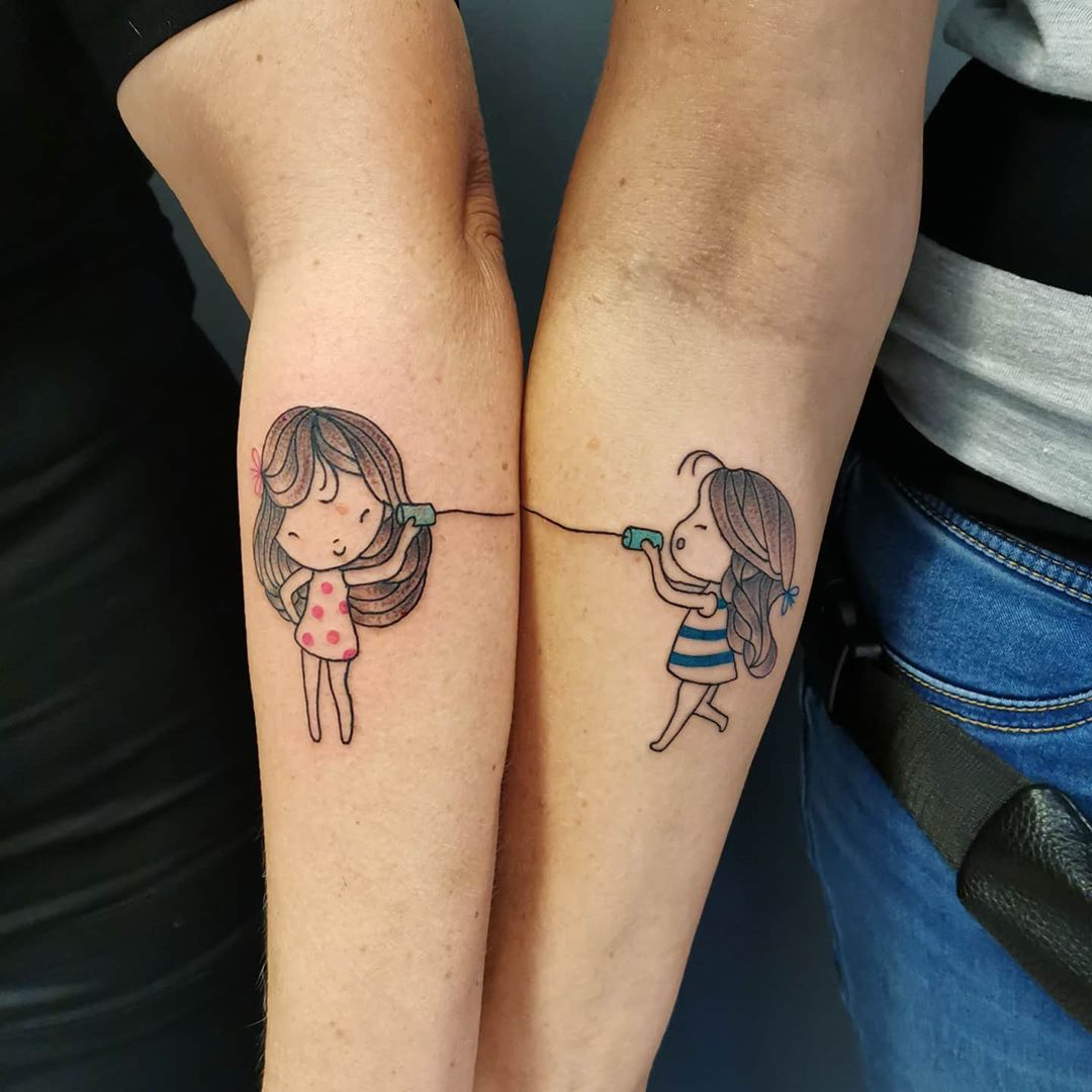 50 Sister Tattoos Ideas Art And Design