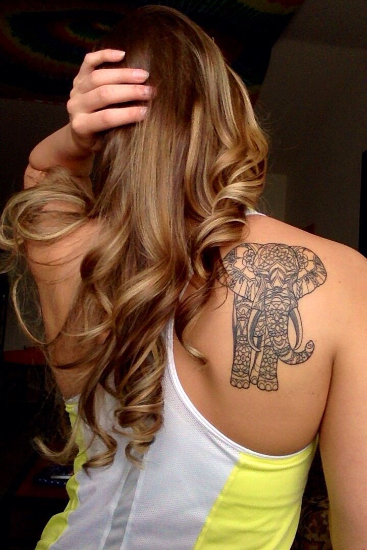 51 Cute And Impressive Elephant Tattoo Ideas