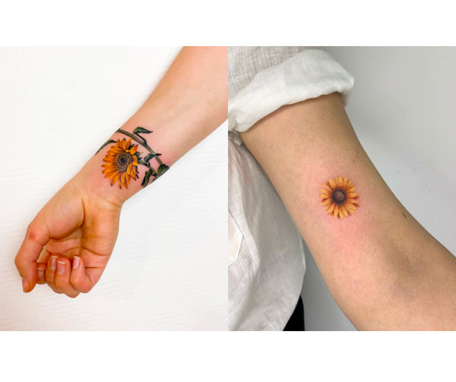 51 Stunning Sunflower Tattoo Design Ideas 2024 Fabbon