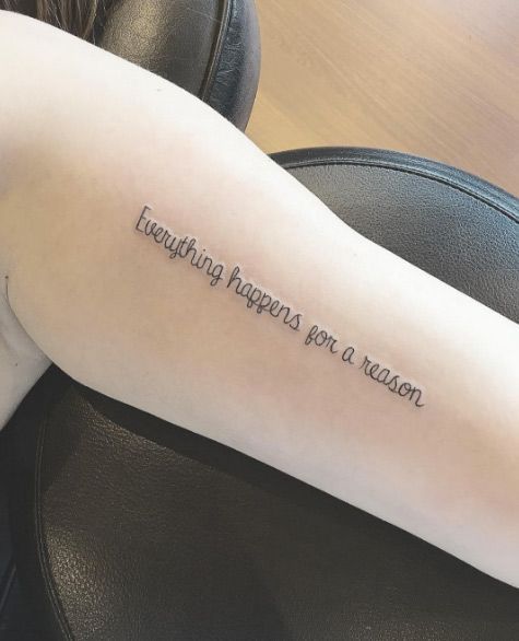 52 Powerful Quote Tattoos Everyone Should Read Tattooblend