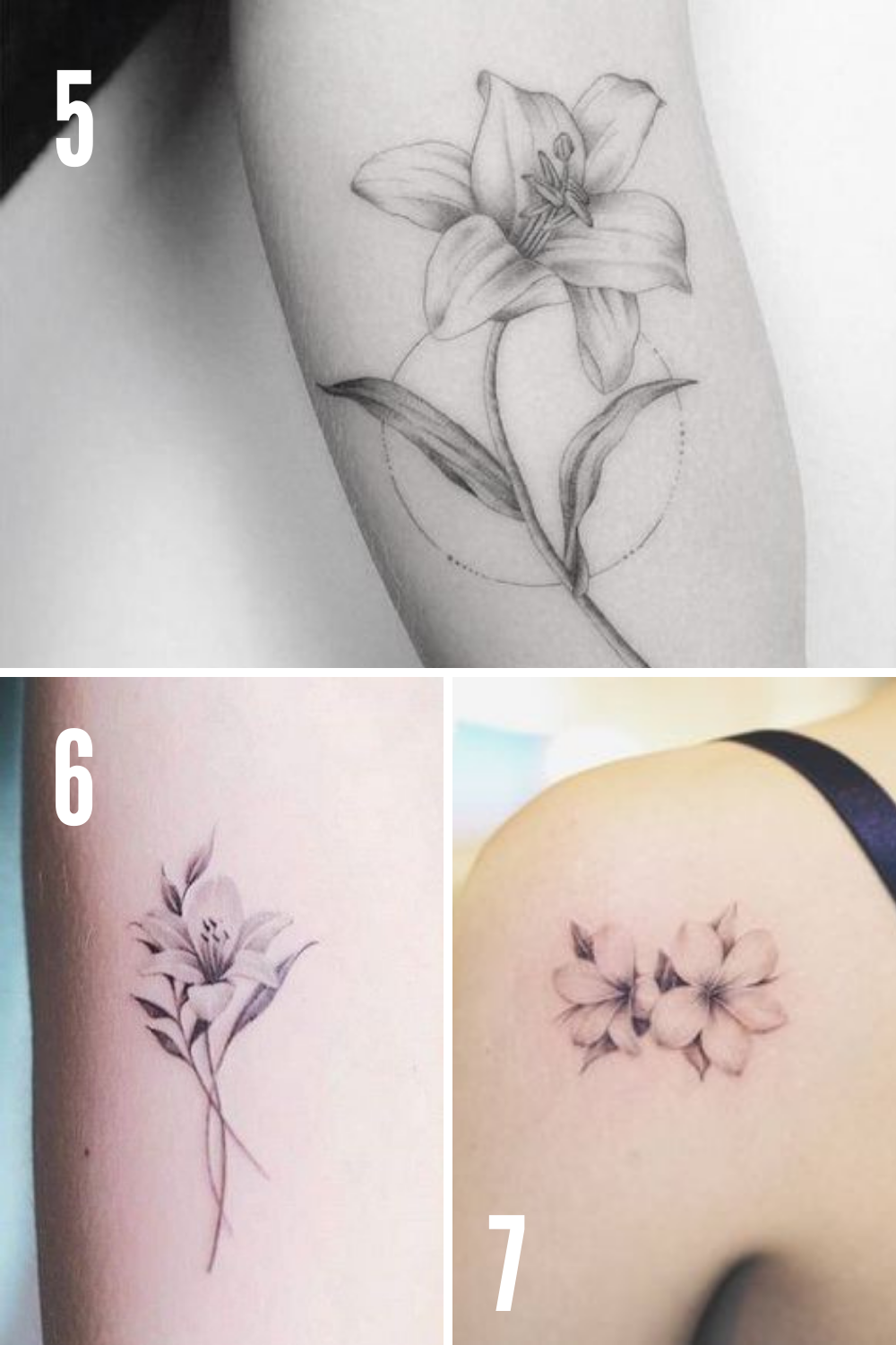 53 Lily Flower Tattoo Ideas That Are Beautiful Meaningful Tattoo Glee