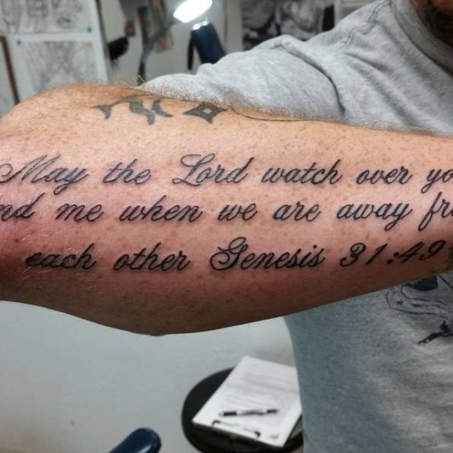 58 Impressive Bible Tattoos Ideas For Men