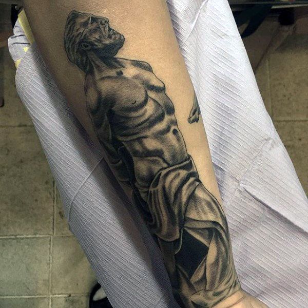 59 Classical Greek Tattoos For Men 2024 Inspiration Guide