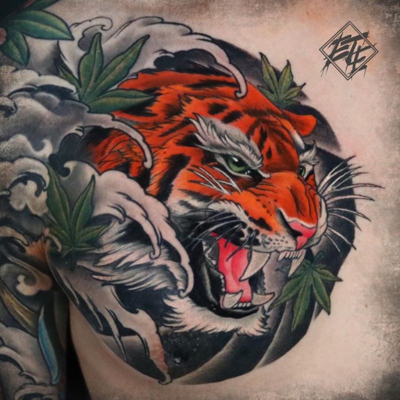 60 Best Japanese Tiger Tattoo Designs And Meanings