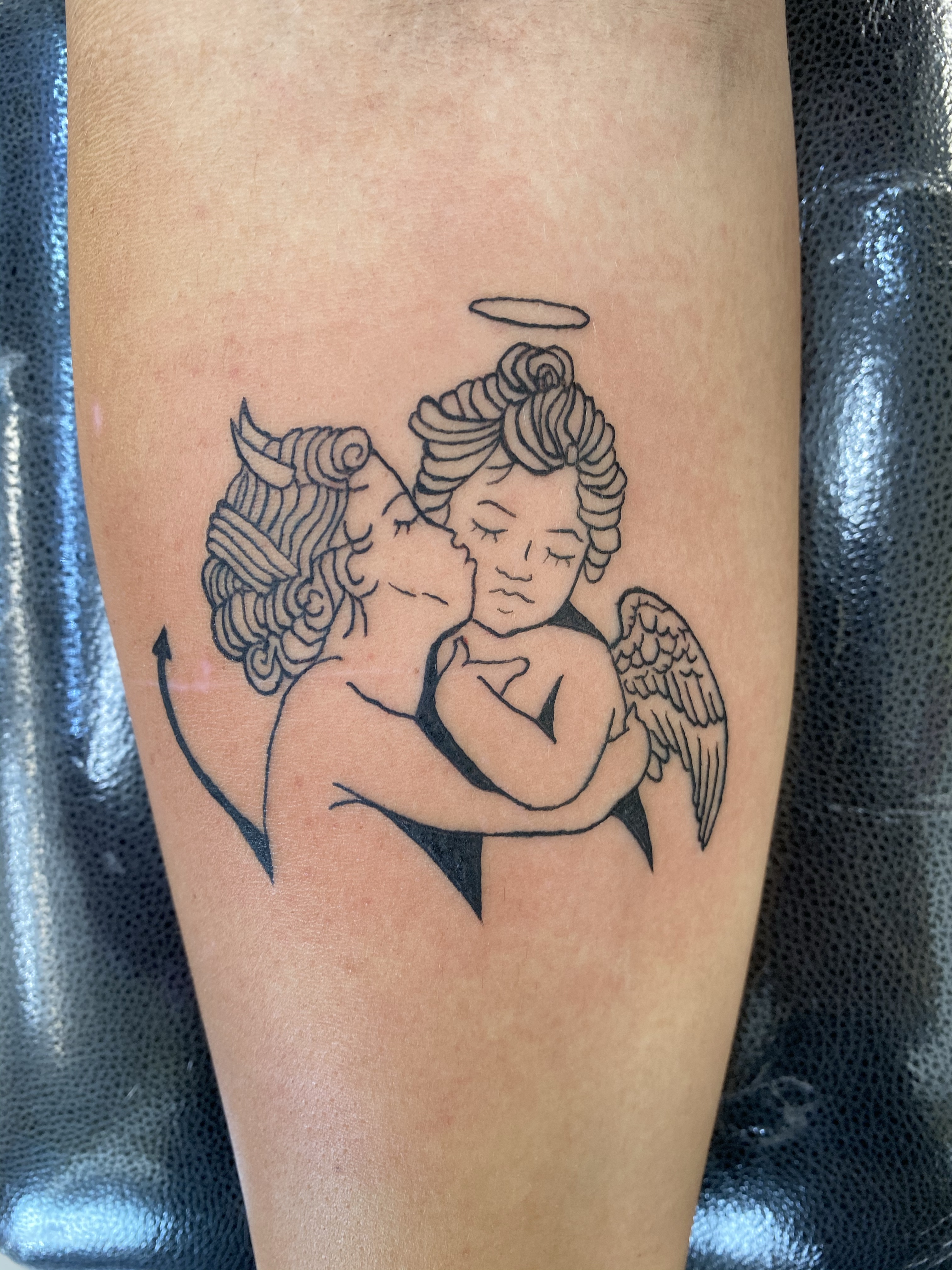 63 Fantastic Shoulder Angel Tattoos