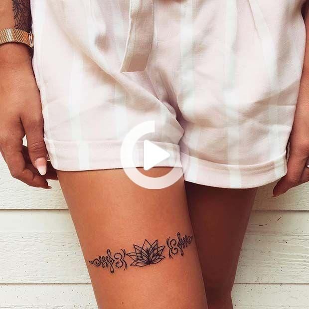 65 Badass Thigh Tattoo Ideas For Women Page 4 Of 6 Stayglam Leg