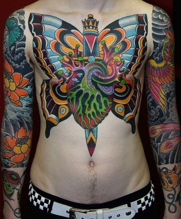 65 Elegant And Magical Sternum Tattoo Designs That Ll Inspire You