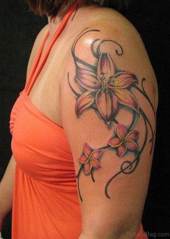 65 Gorgeous Lily Tattoos For Shoulder