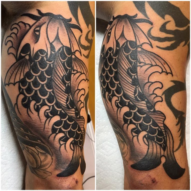 65 Japanese Koi Fish Tattoo Designs Meanings True Colors 2019