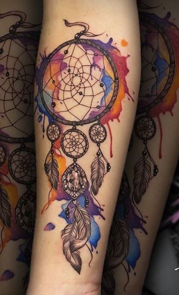 65 Trendy Dreamcatcher Tattoos Ideas Meanings Tattoo Me Now