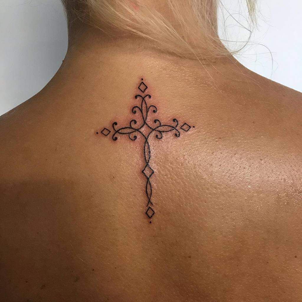 69 Best Small Cross Tattoo Ideas