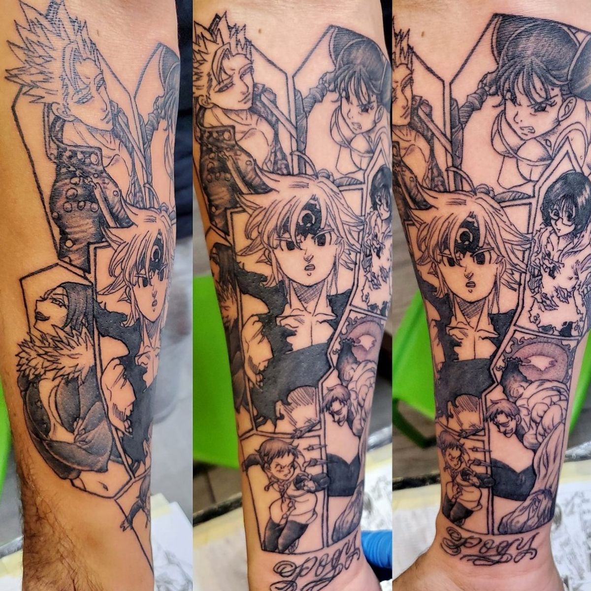 7 Deadly Sins Anime Tattoo Wikiaiinteractive