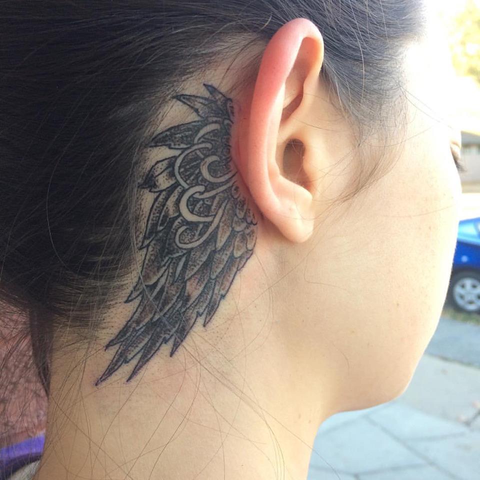 70 Best Behind The Ear Tattoos For Women