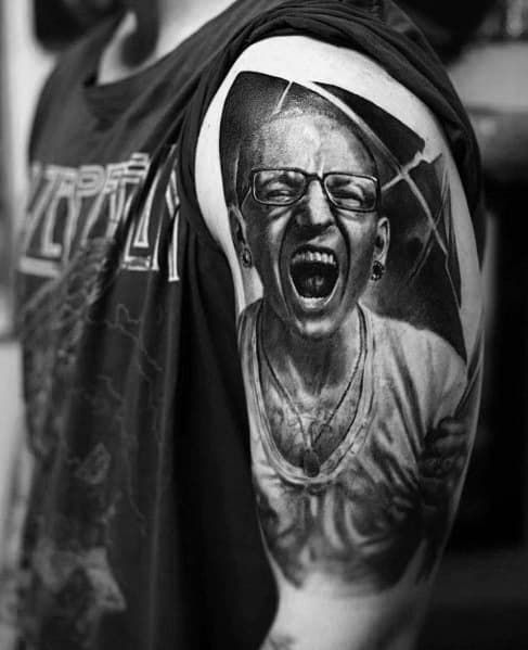 70 Linkin Park Tattoo Ideas For Men Rock Band Designs