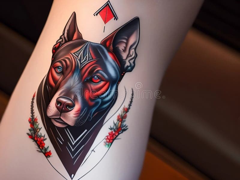 70 Pitbull Tattoo Designs Meanings For The Dog Lovers 2019