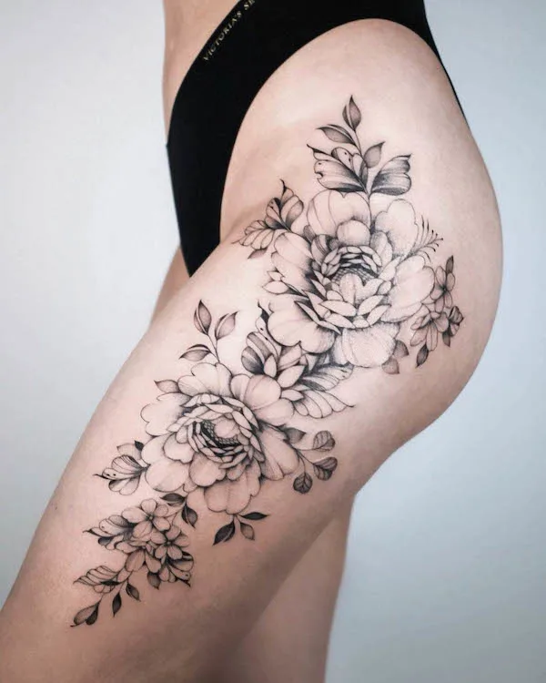 70 Stunning Thigh Tattoos For Women With Meaning In 2023 Mysteriousevent Com