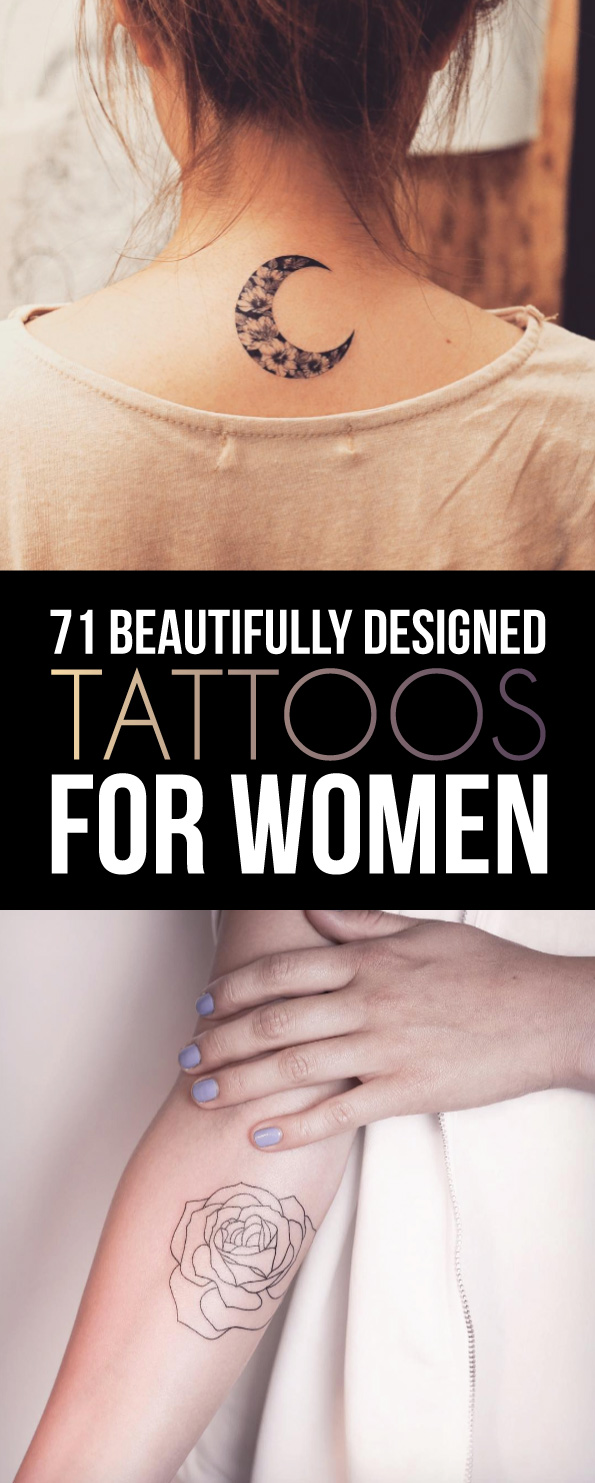 71 Beautifully Designed Tattoos For Women Tattooblend