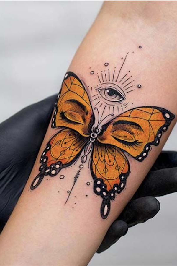 74 Beautiful Butterfly Tattoos